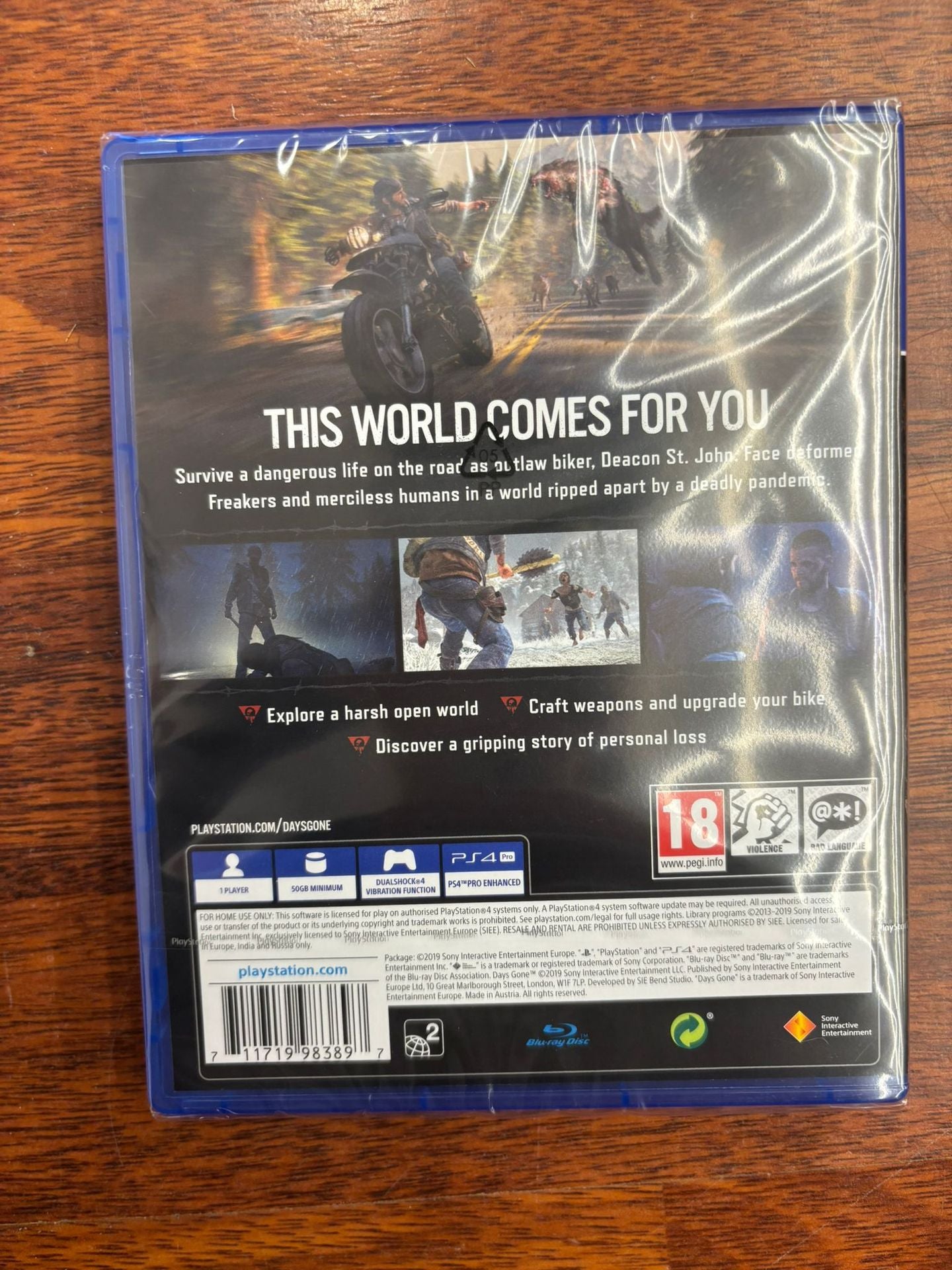 Days Gone PS4 UK USATO Days Gone PS4 UK USATO